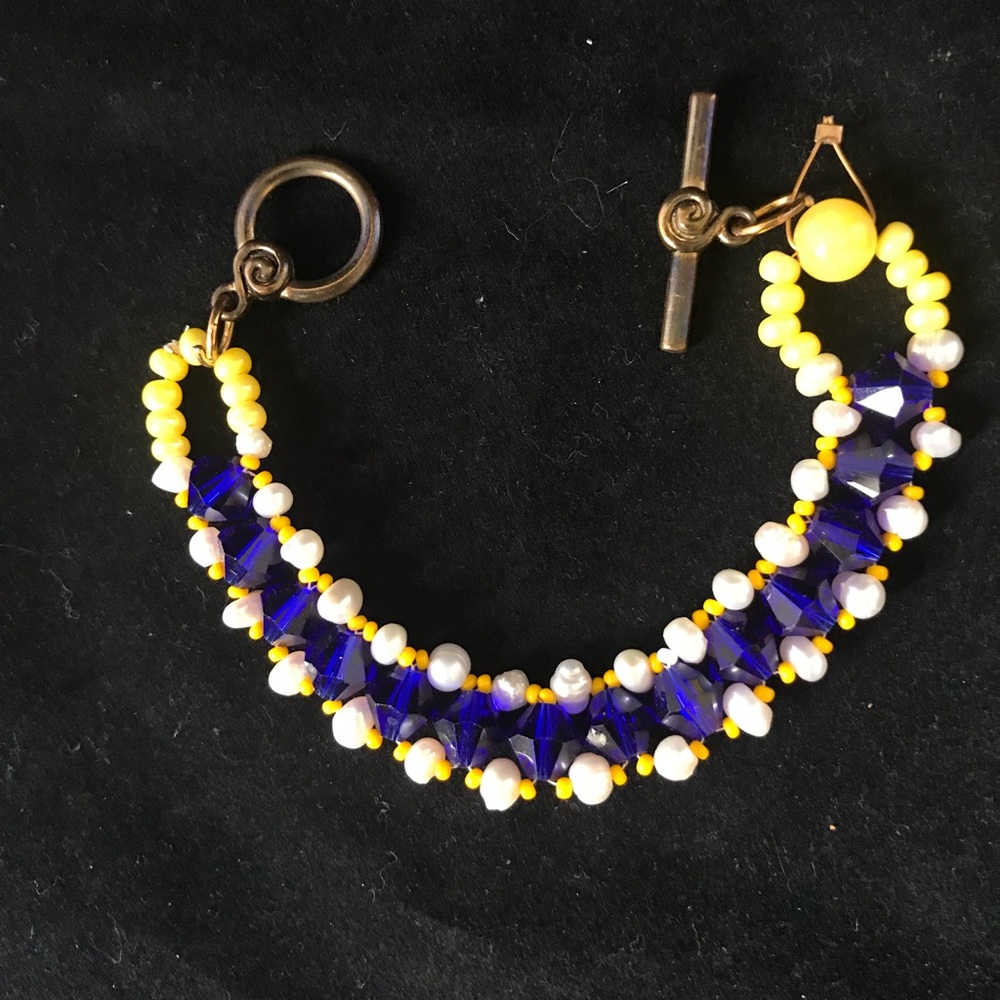 Chargers Crystal bracelet